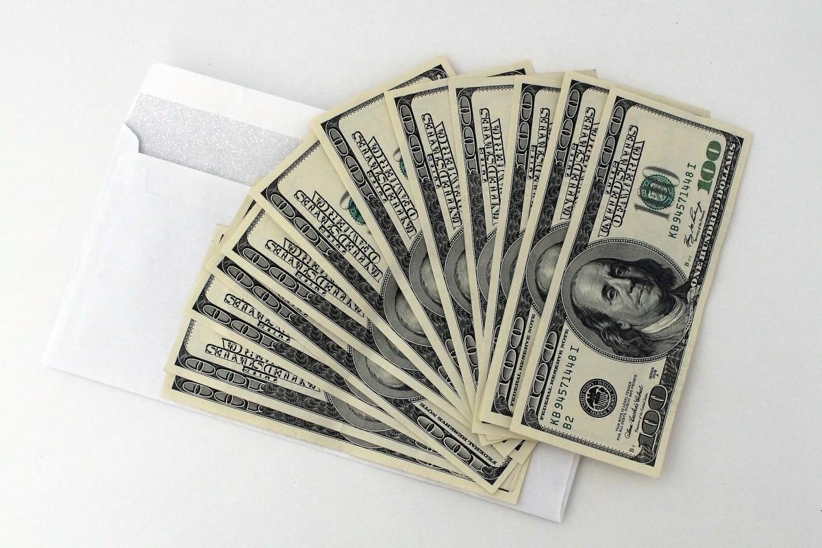 mailing money