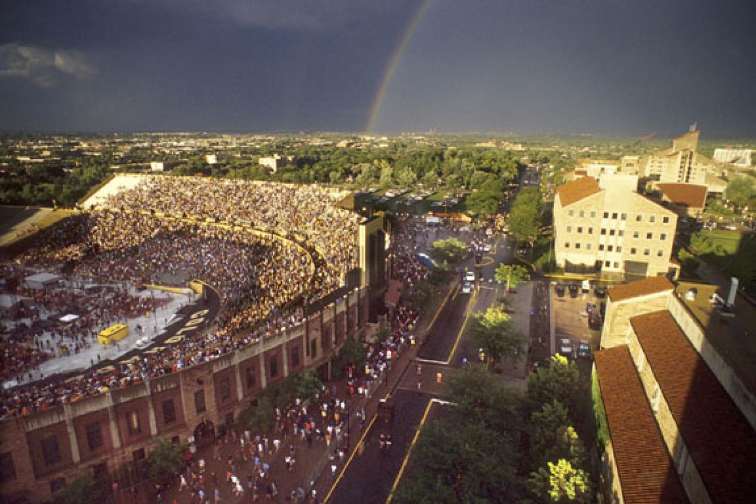 The University of Colorado football team has won both a National Championship (1990) and a Heisman Trophy (1994)